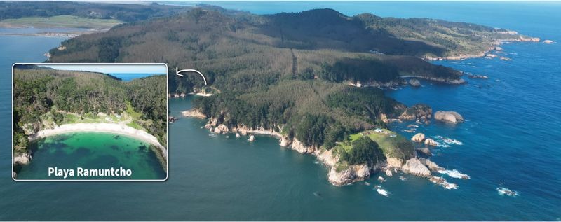 La Playa Ramuntcho es de acceso público.