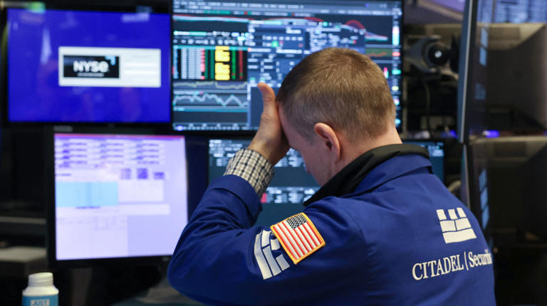 Caen los principales índices de la bolsa de Nueva York.