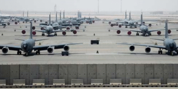 Base militar de EE.UU. en Qatar.