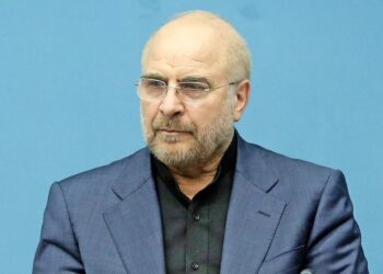 Mohammad Bagher Ghalibaf, presidente del parlamento de Irán.