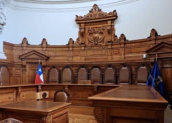 Salón Plenario de la Corte Suprema.