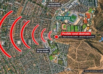 Aluvión en Las Condes deja seis lesionados, arrasa vehículos y obliga a evacuar Clínica UC San Carlos