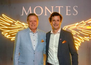 Aurelio Montes, padre e hijo.
