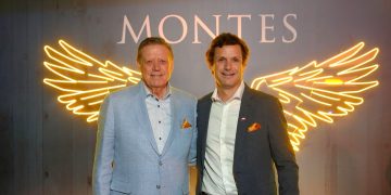 Aurelio Montes, padre e hijo.