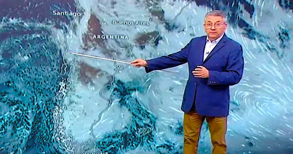 Jaime Leyton, meteorólogo.